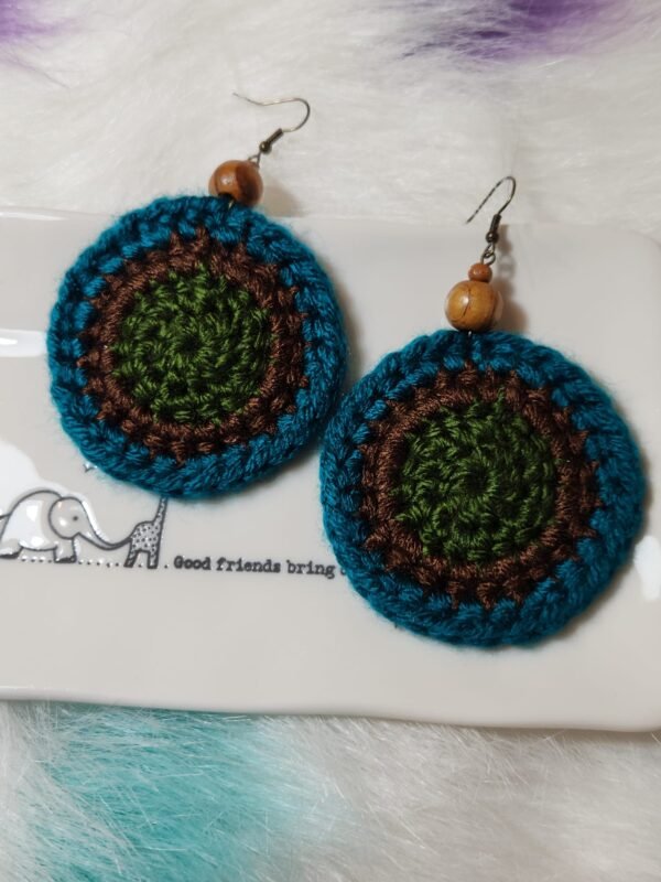 Island Green Earrings - Image 3