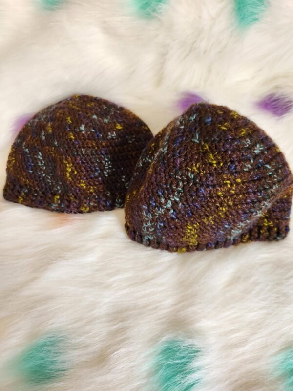 Sky Brown Beanie - Image 2